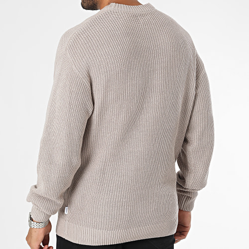 Pull Rib Knit Taupe