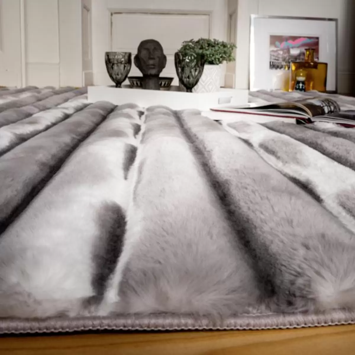 Teppich My Waves taupe