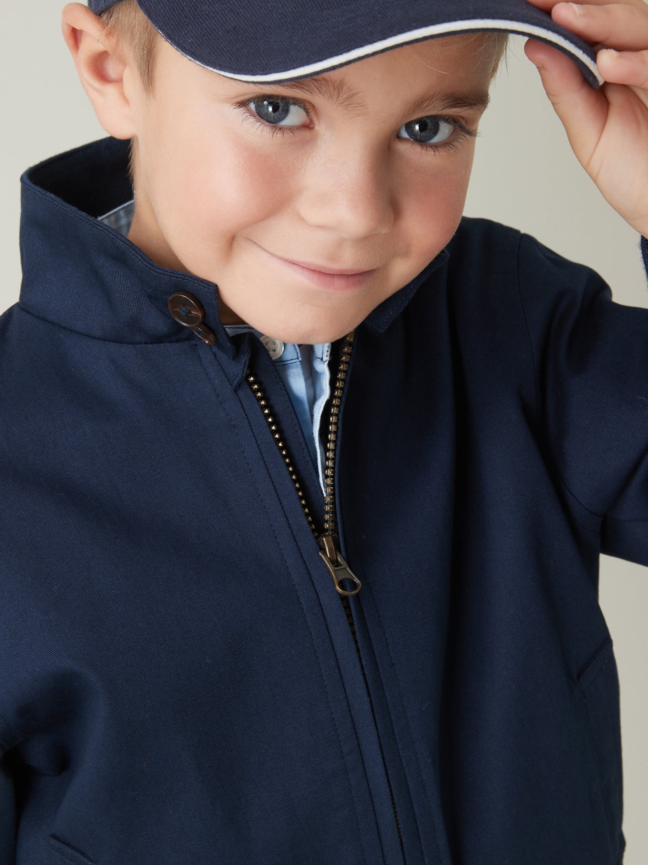 Blouson Garçon col montant