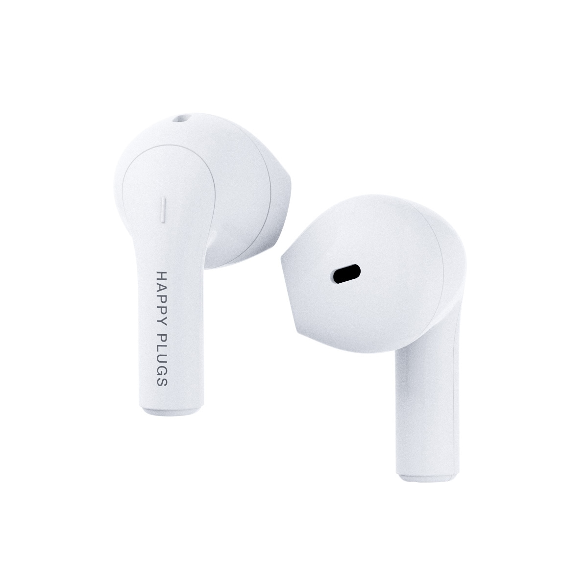 Happy Plugs Joy helt trådløse in-ear hodetelefoner (hvit)