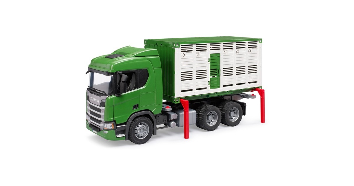 bruderScania Super 560R Veetransportwagen met 1 koe Modelvoertuig  (03548)