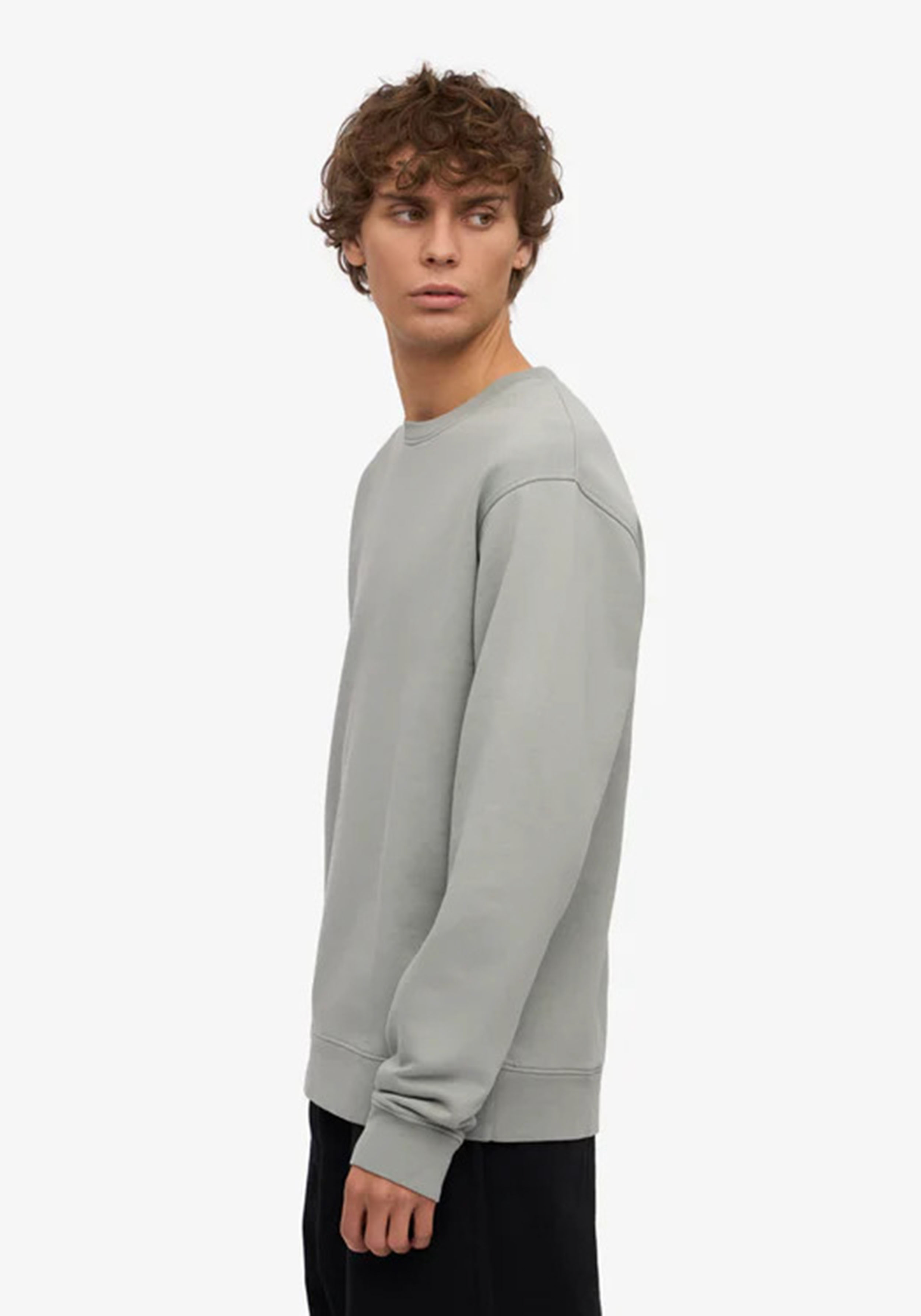 Colorful Standard Herren-Sweatshirt Steel Blue
