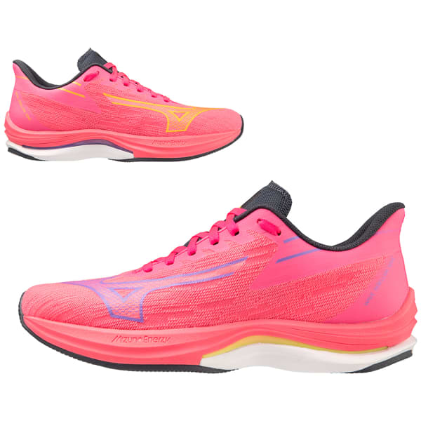 Chaussure running MIZUNO WAVE REBELLION SONIC W HIGH-VIS PINK/PURPLE PUNCH/O.BLUE