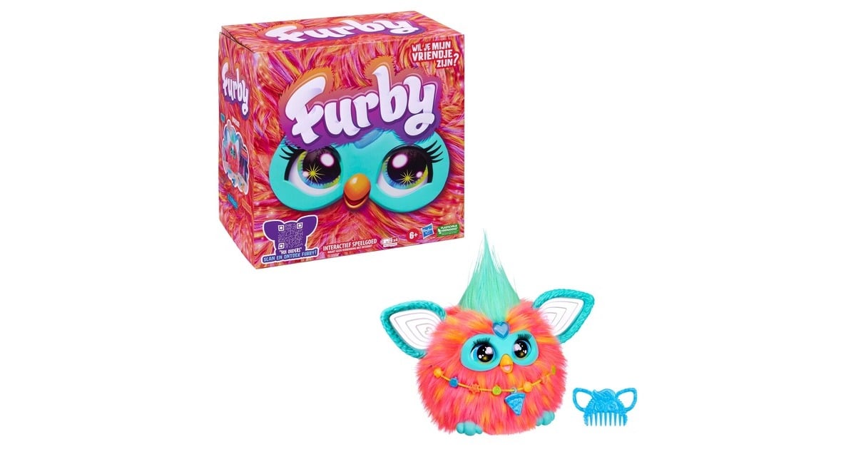 HasbroFurby Koraal Pluchenspeelgoed
