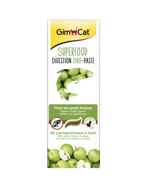 Gimcat Superfood Digestion Duo-Pasta - Kattensnack - 50 g