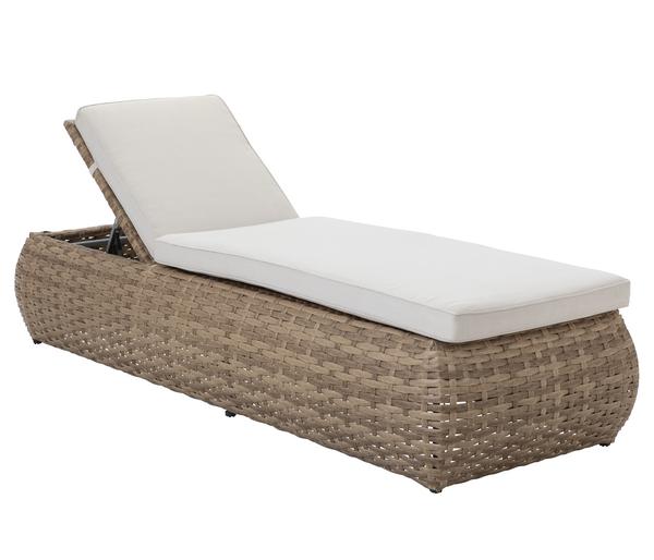 Dehner Gartenliege Tulum, ca. B60/H94/T195 cm
