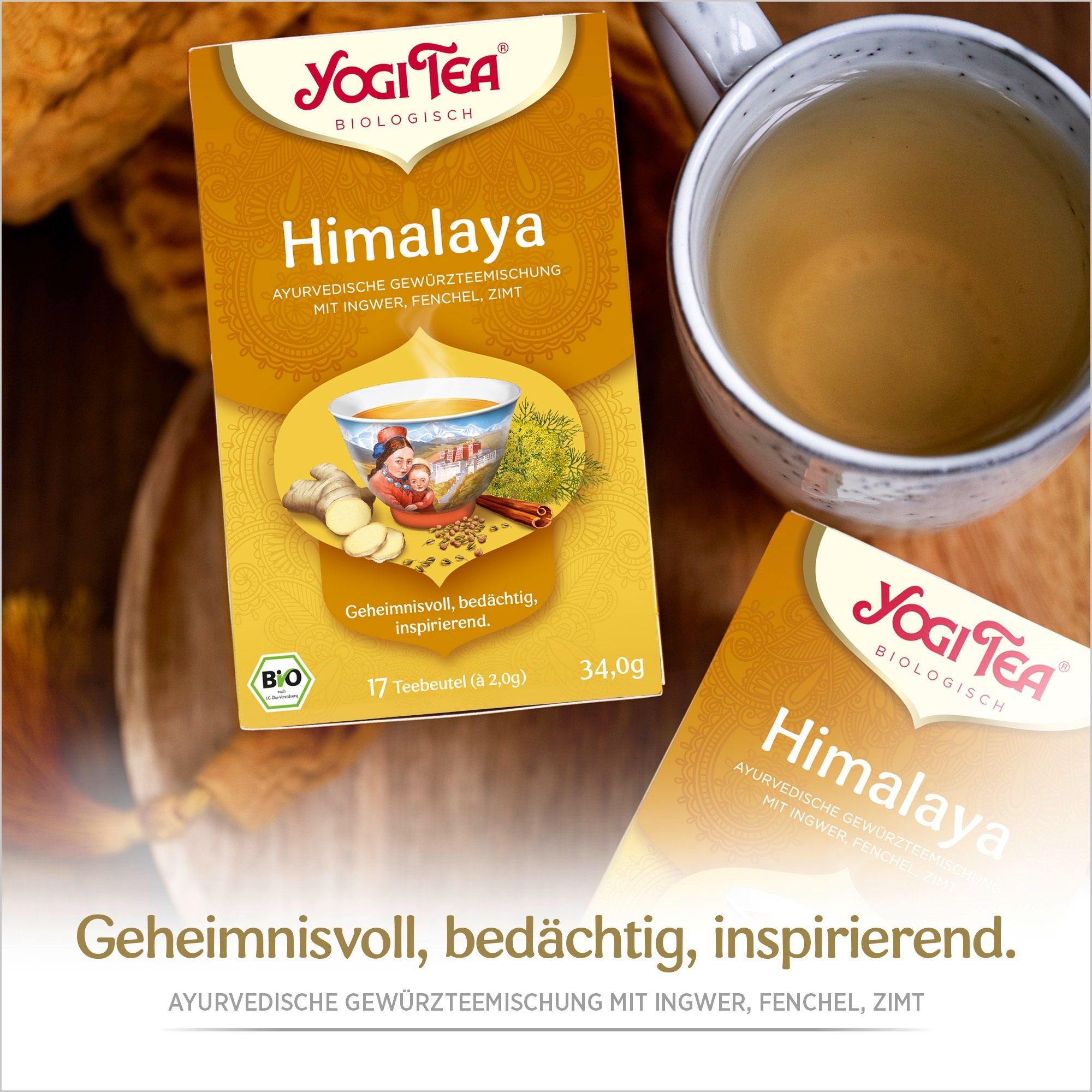 YOGI TEA® Himalaya, Bio Gewürz- und Kräutertee
