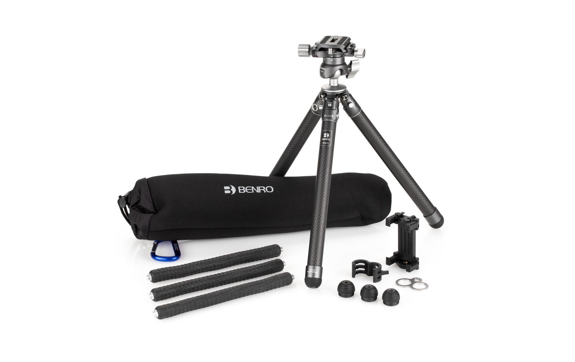 Tischstativ TablePod FLEX Kit Carbon<br>Flexibles, biegsames Carbonfaser-Stativ mit professionellen Eigenschaften