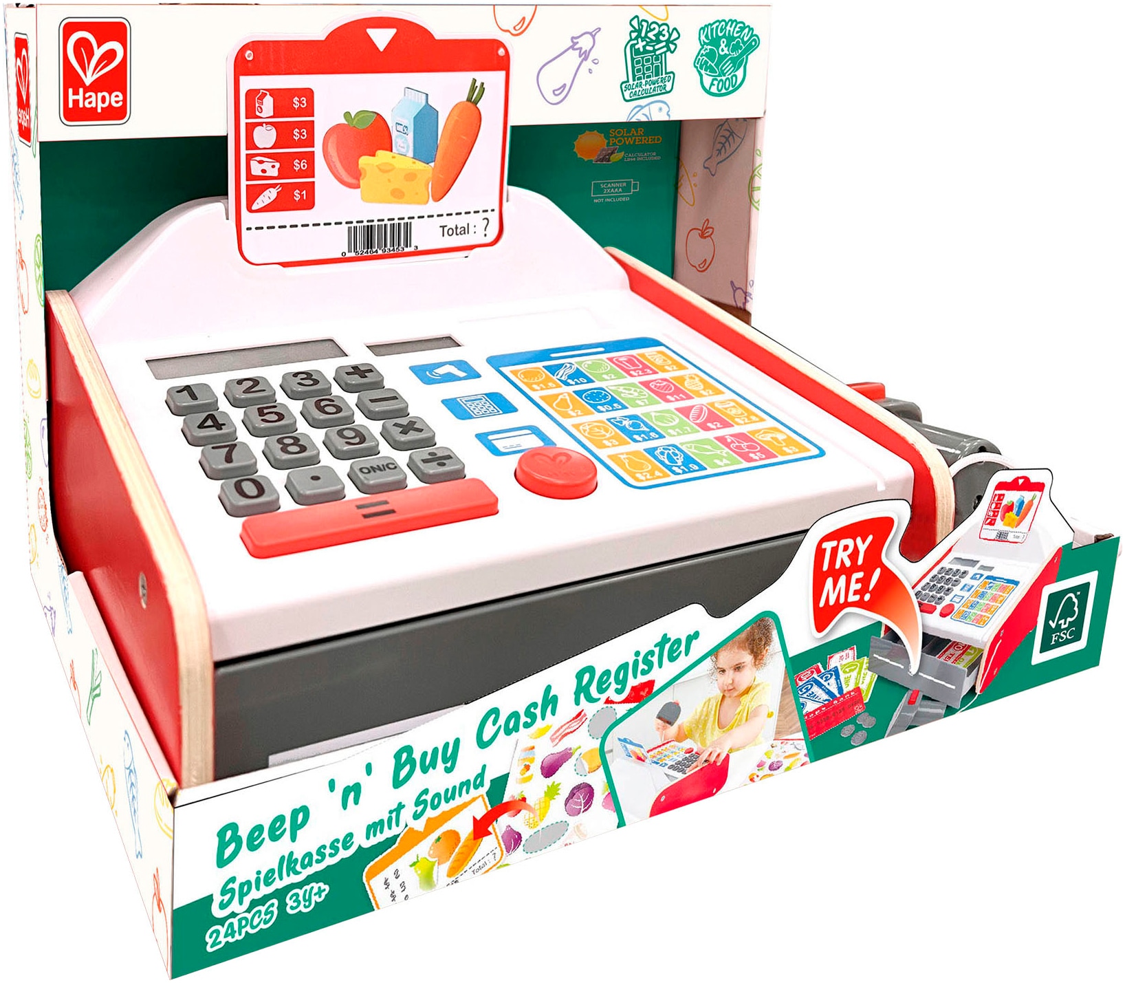 Hape Spielkasse mit Soundeffekt
