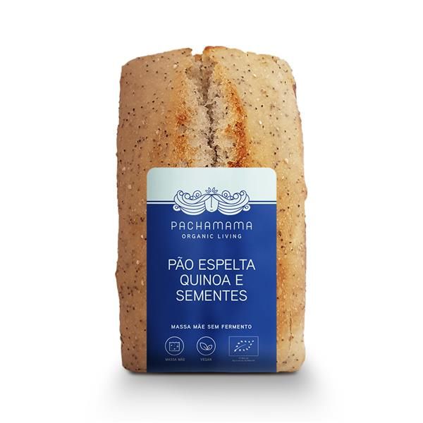 Pão De Espelta, Quinoa E Sementes Bio
