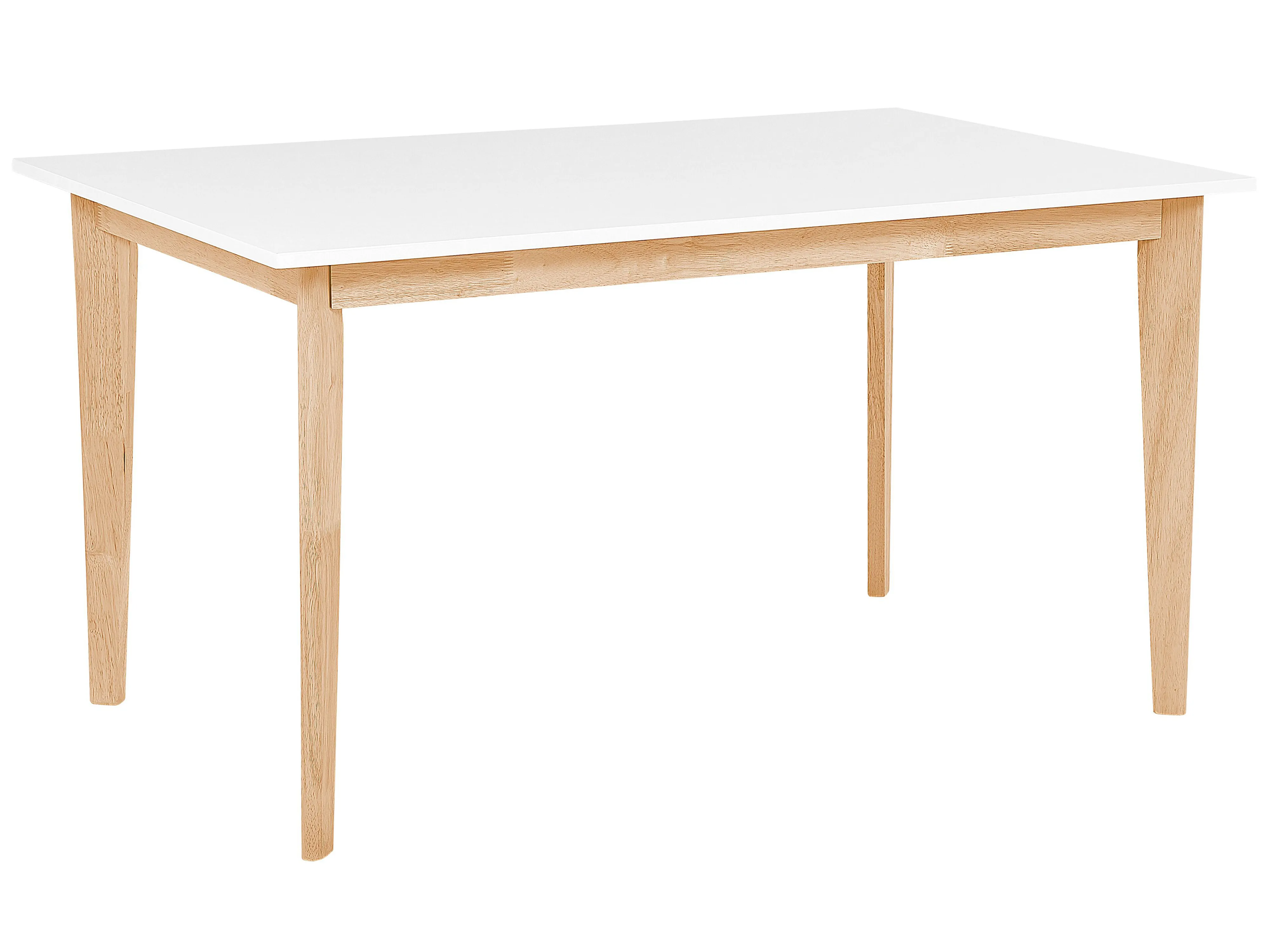 Eettafel uitschuifbaar SOLA Wit 90 cm 140/180 cm