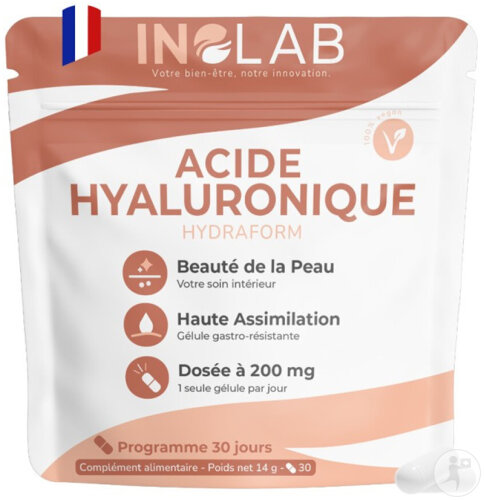 Inolab HudraForm Acide Hyaluronique 30 Gélules