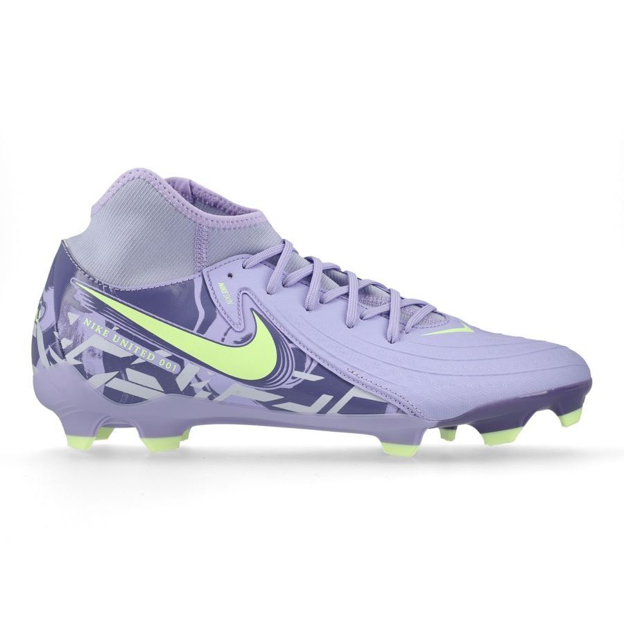Nike Phantom Luna II Academy MG United - Purple Agate/Jaune Fluo