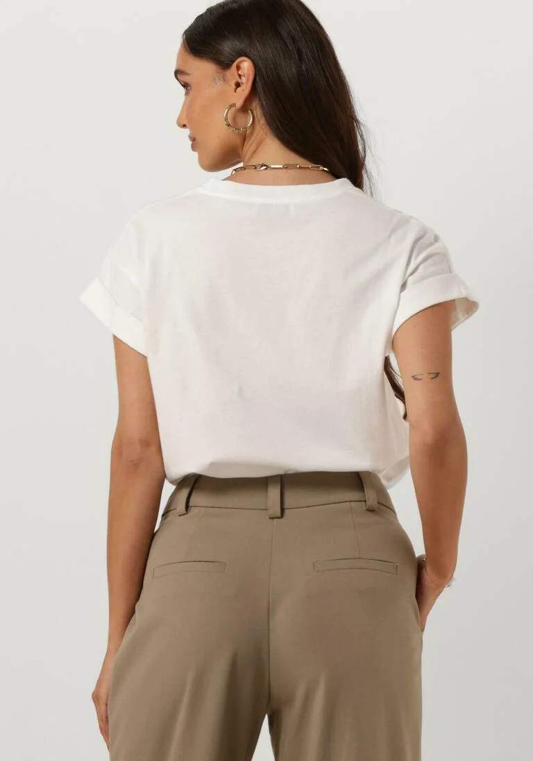 MODSTR\u00D6M witte modstr&ouml;m t-shirt brazilmd short t-shirt