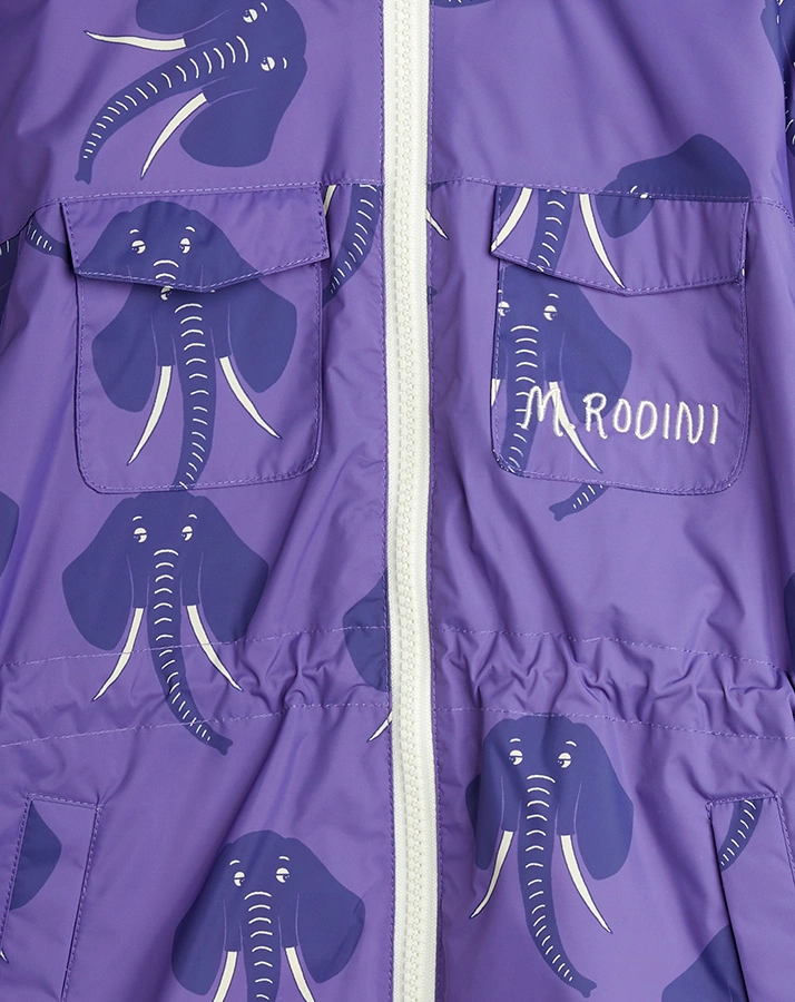 Regenjacke ELEPHANTS in purple