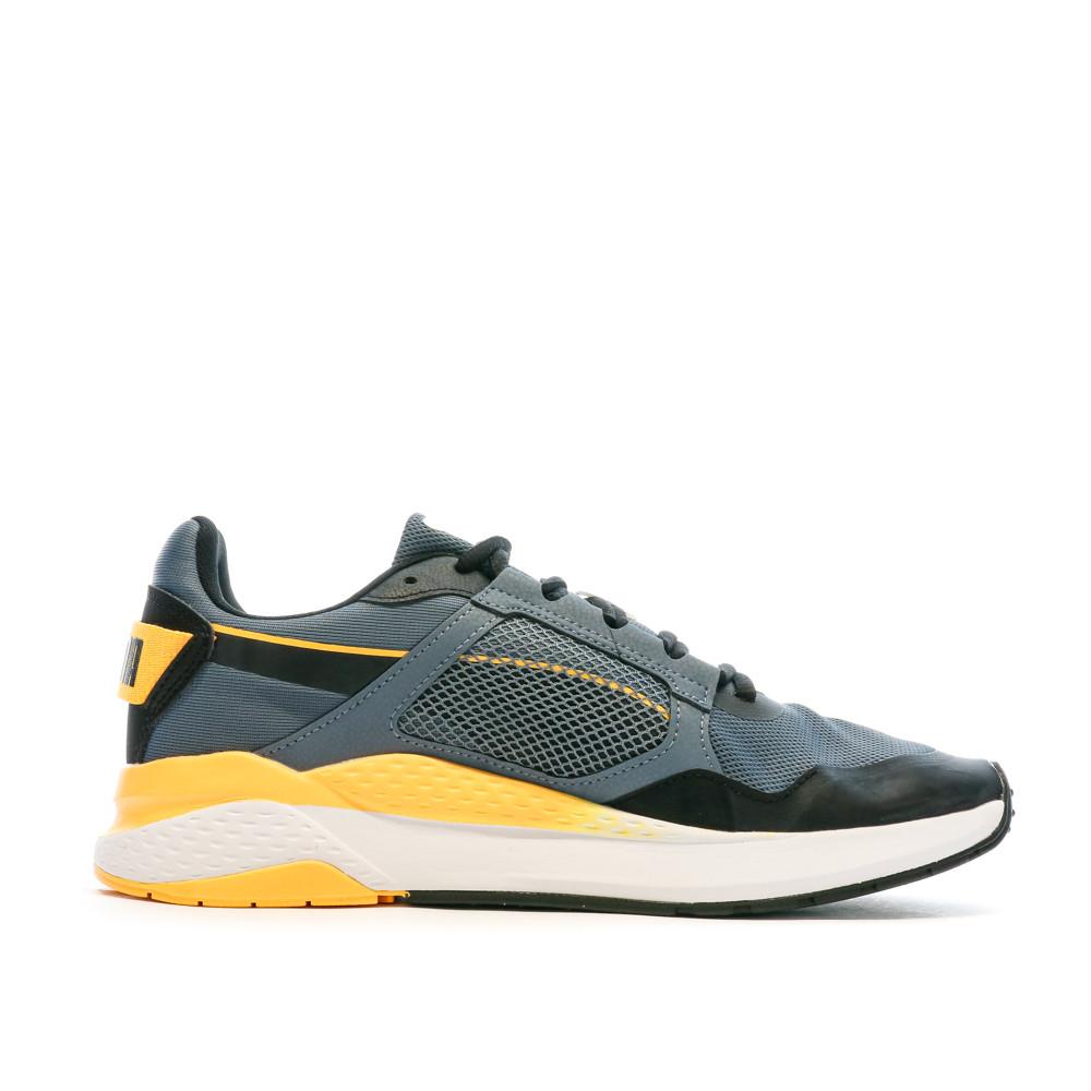 Puma Baskets Noires/Jaunes Homme Puma Anzarun Grid