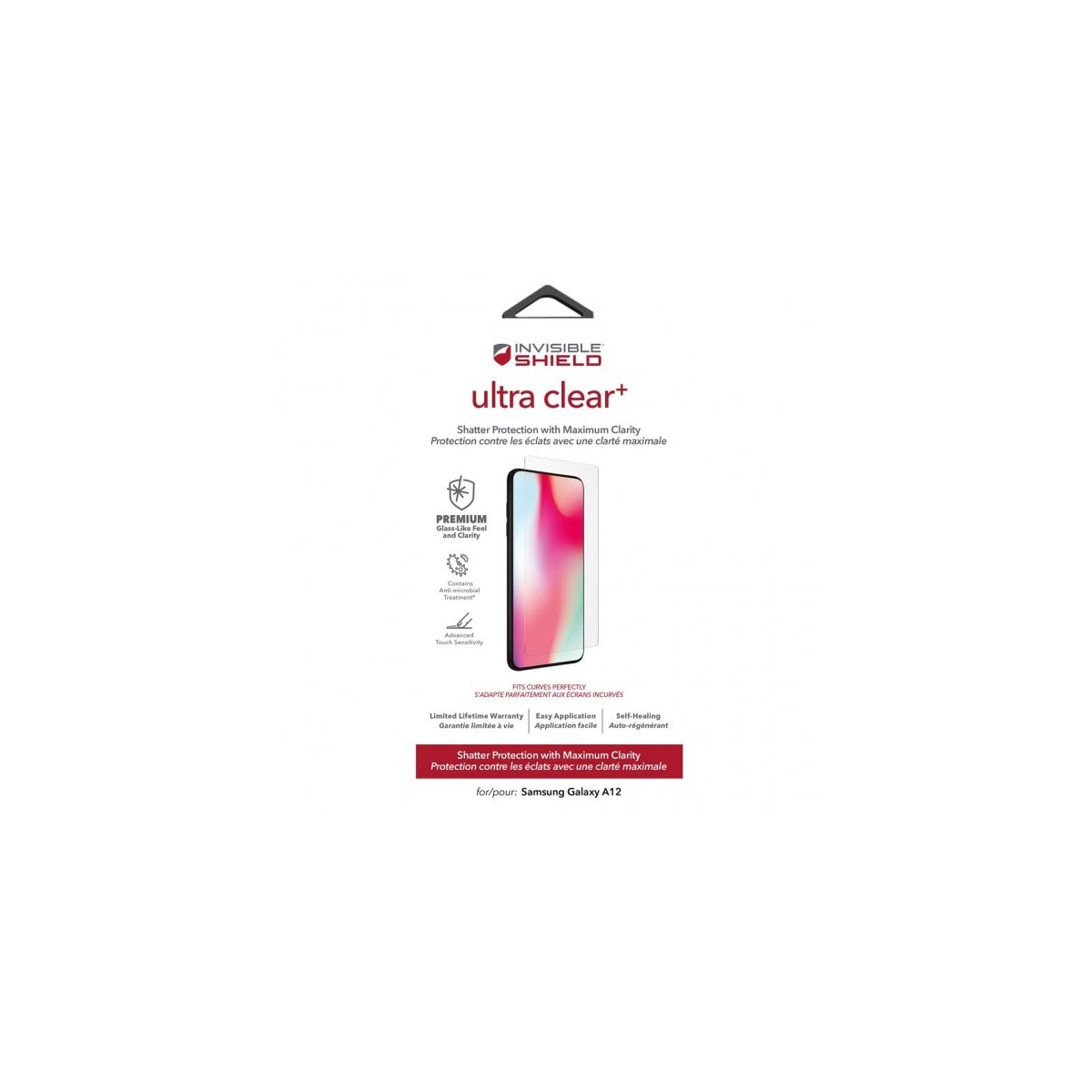 ZAGG InvisibleShield Samsung Galaxy A12 Skjermbeskytter Ultra Clear+