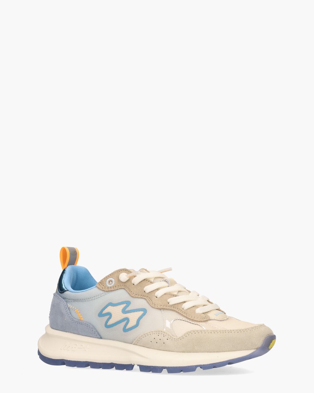 MRP By Maripé MRP78 Beige/Blauw Damessneakers