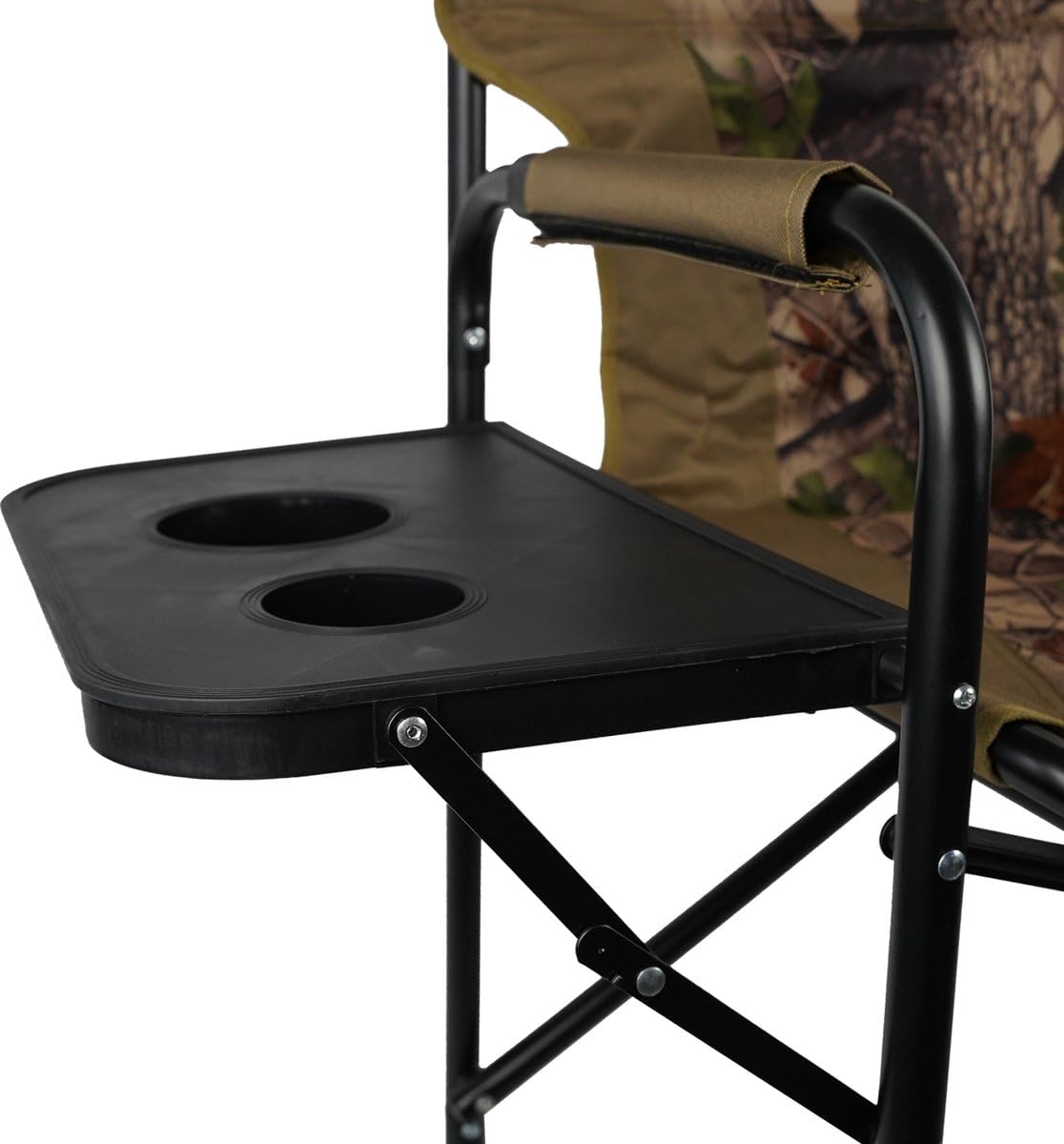 Eurocatch vouwstoel met zijtafel - Camouflage
