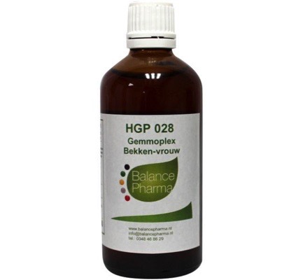 Balance Pharma HGP028 Gemmoplex bekken vrouw (100 ml)