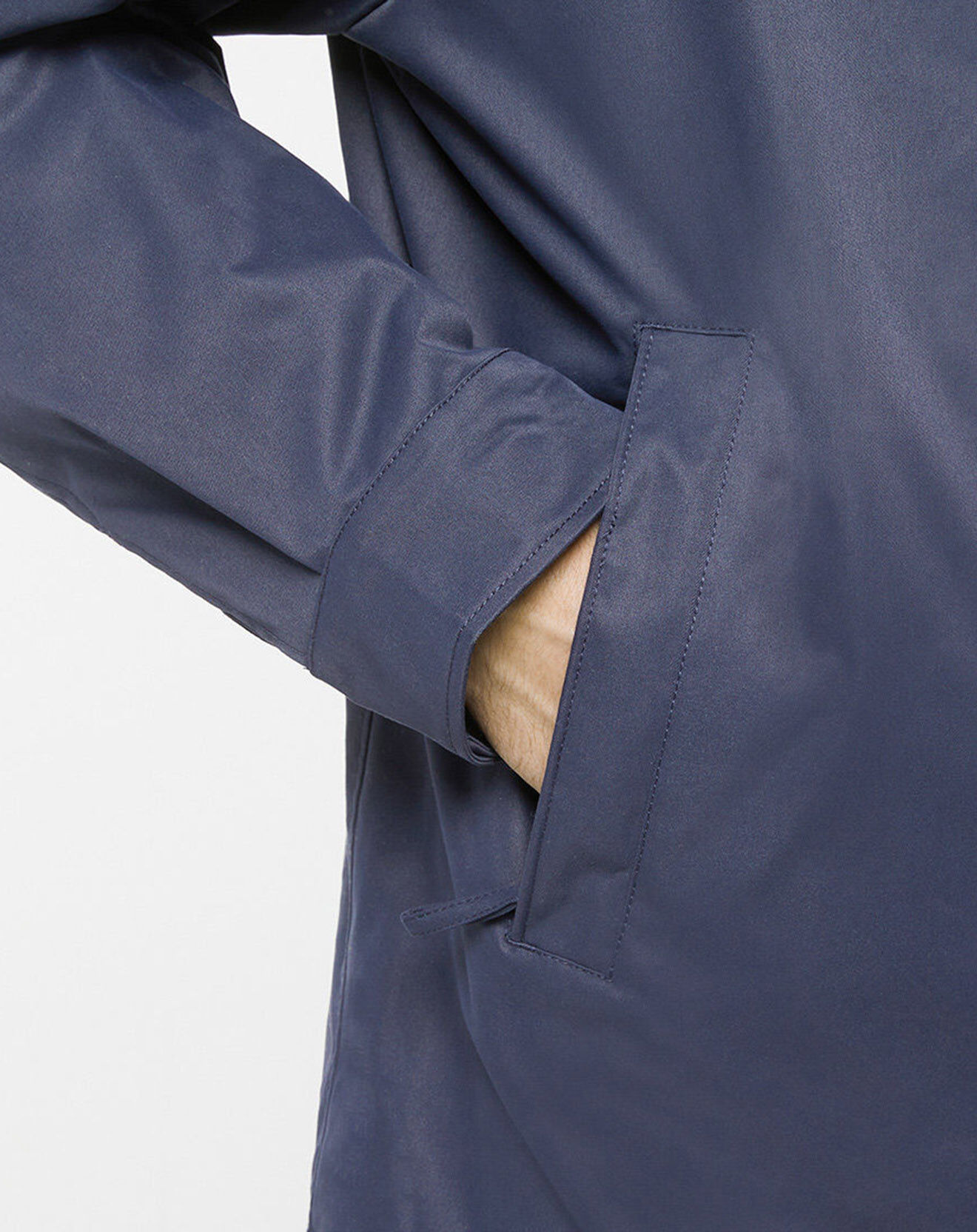 Gant Parka Courte Midlength Jacket bleue