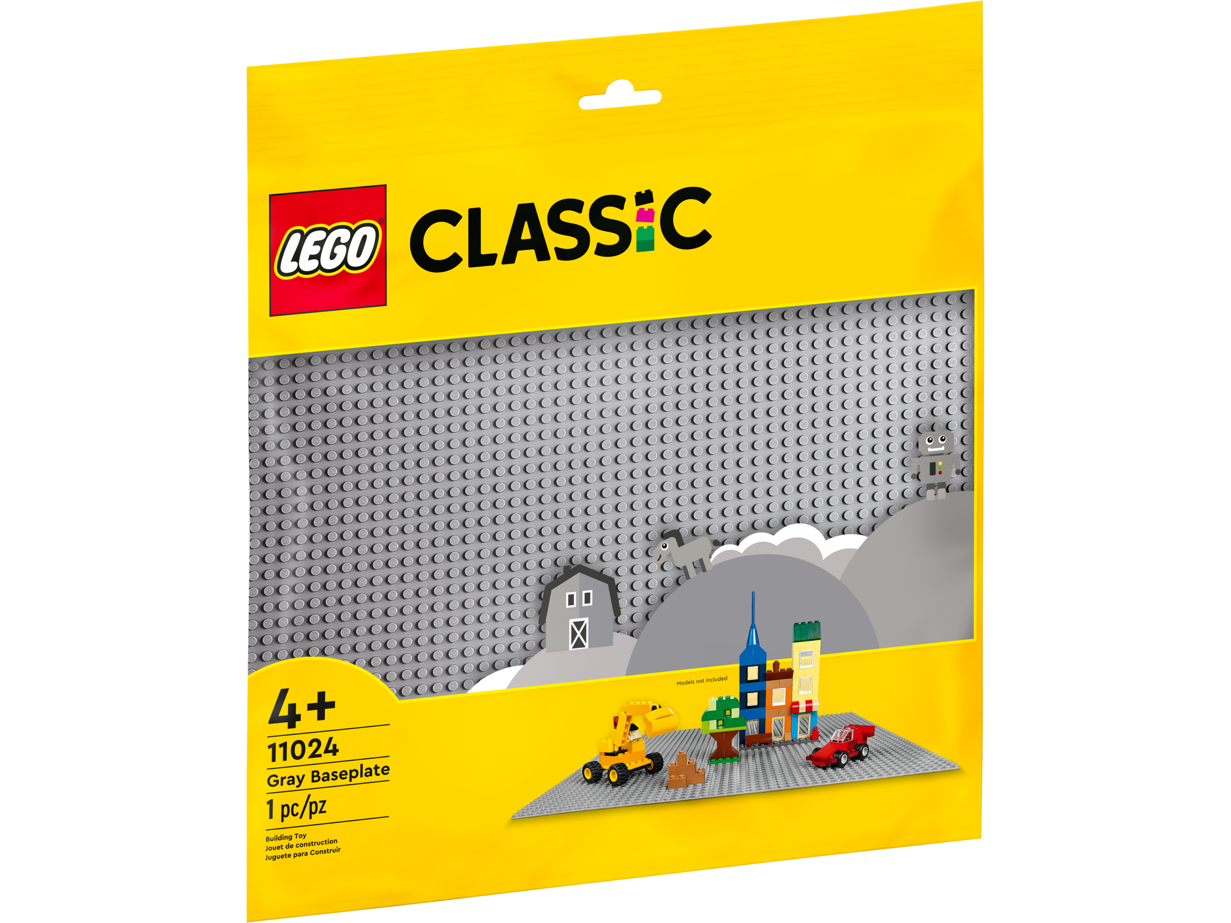 Placa de construção cinza 11024