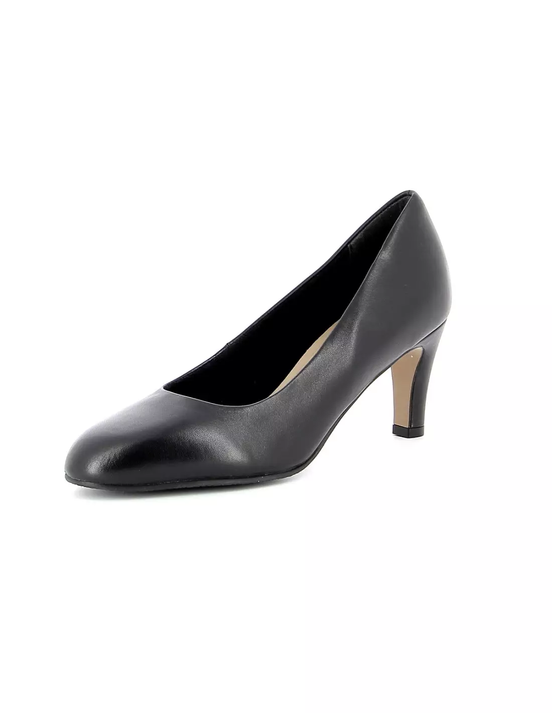 TAMARIS TARTA 22414 003 BLACK LEATHER C - Escarpins Black