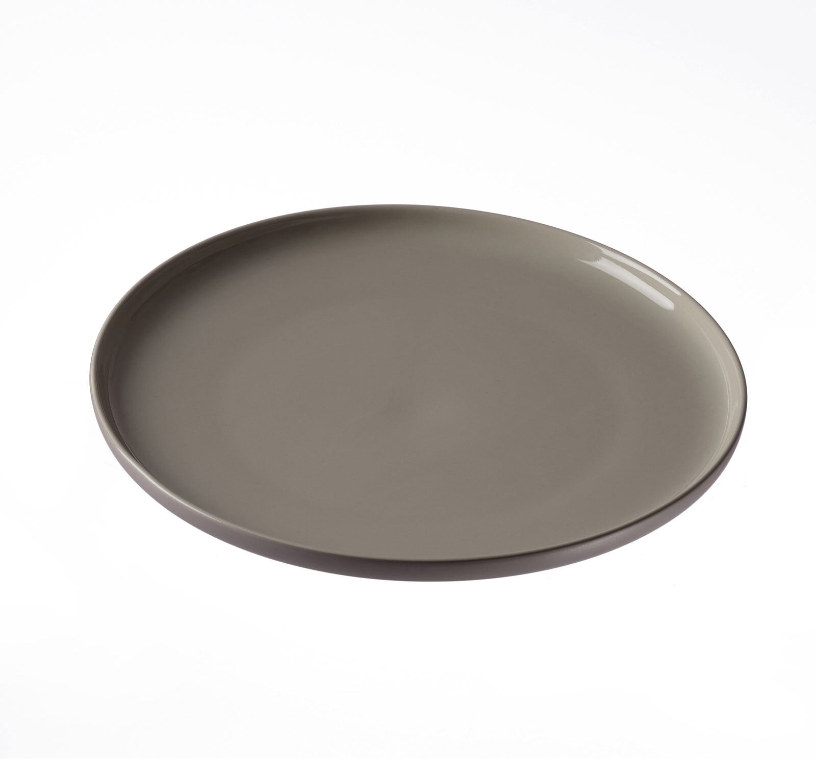 Ritzenhoff & Breker Speiseteller JASPER 4er Set taupebraun/ weiß