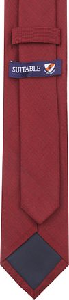 Stropdas Zijde Bordeaux K82-1 K82-32 Uni Bordo rt kopen
