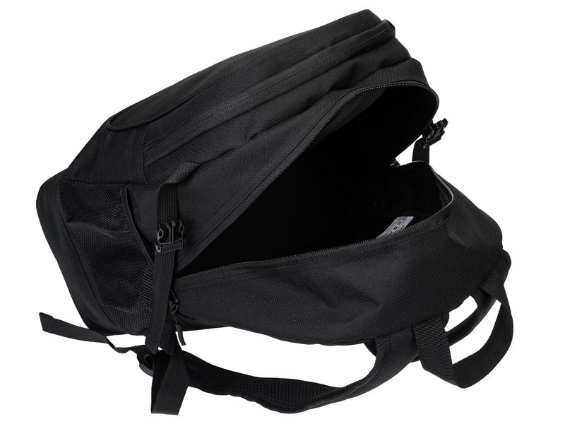 KOOR Rucksack 30 l, Schwarz Sportrucksack mit Ballnetz