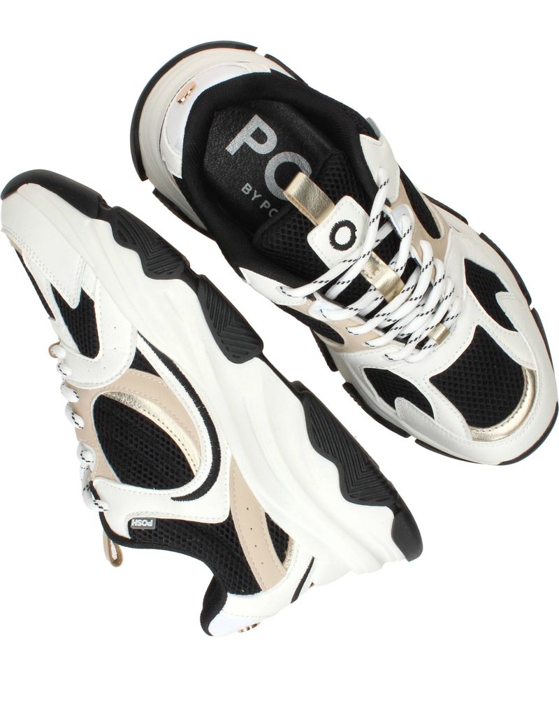 POSH by Poelman Sneakers Zwart Dames