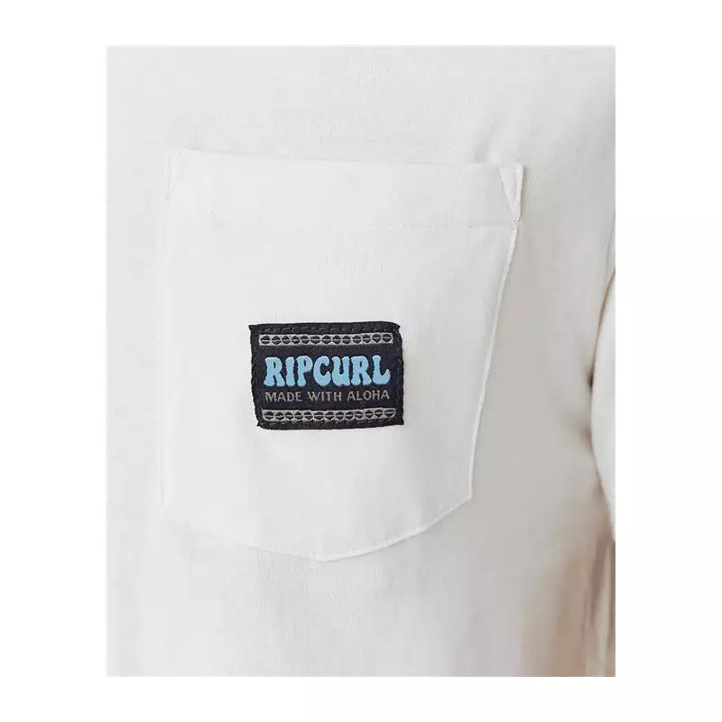Teeshirt RIPCURL Horizon Badge S/S Tee Bone