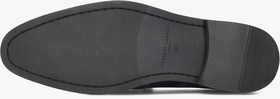 blauwe stefano lauran loafers strefano lauran