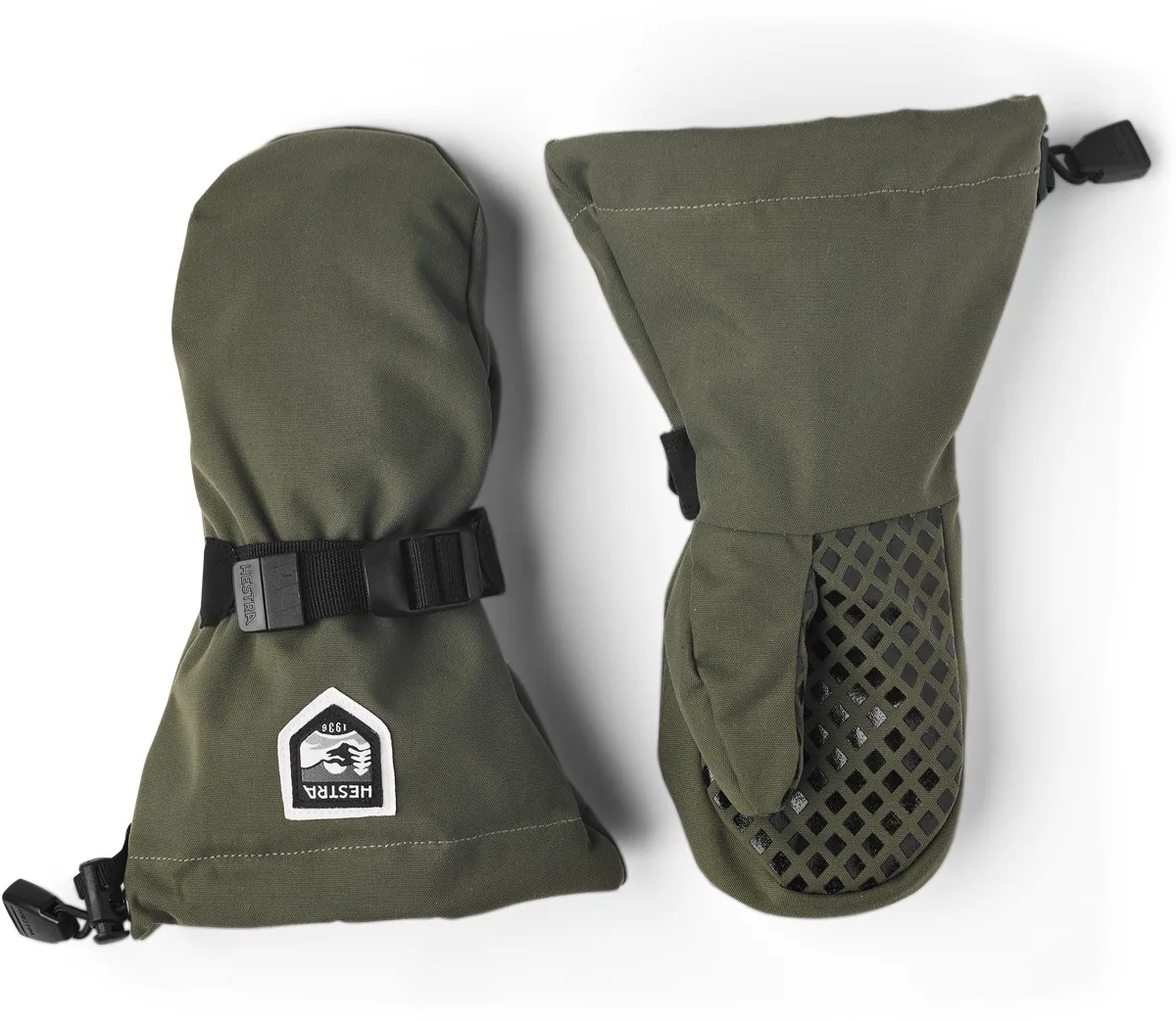 Hestra Kids' Fjellvotten Mitt Olive