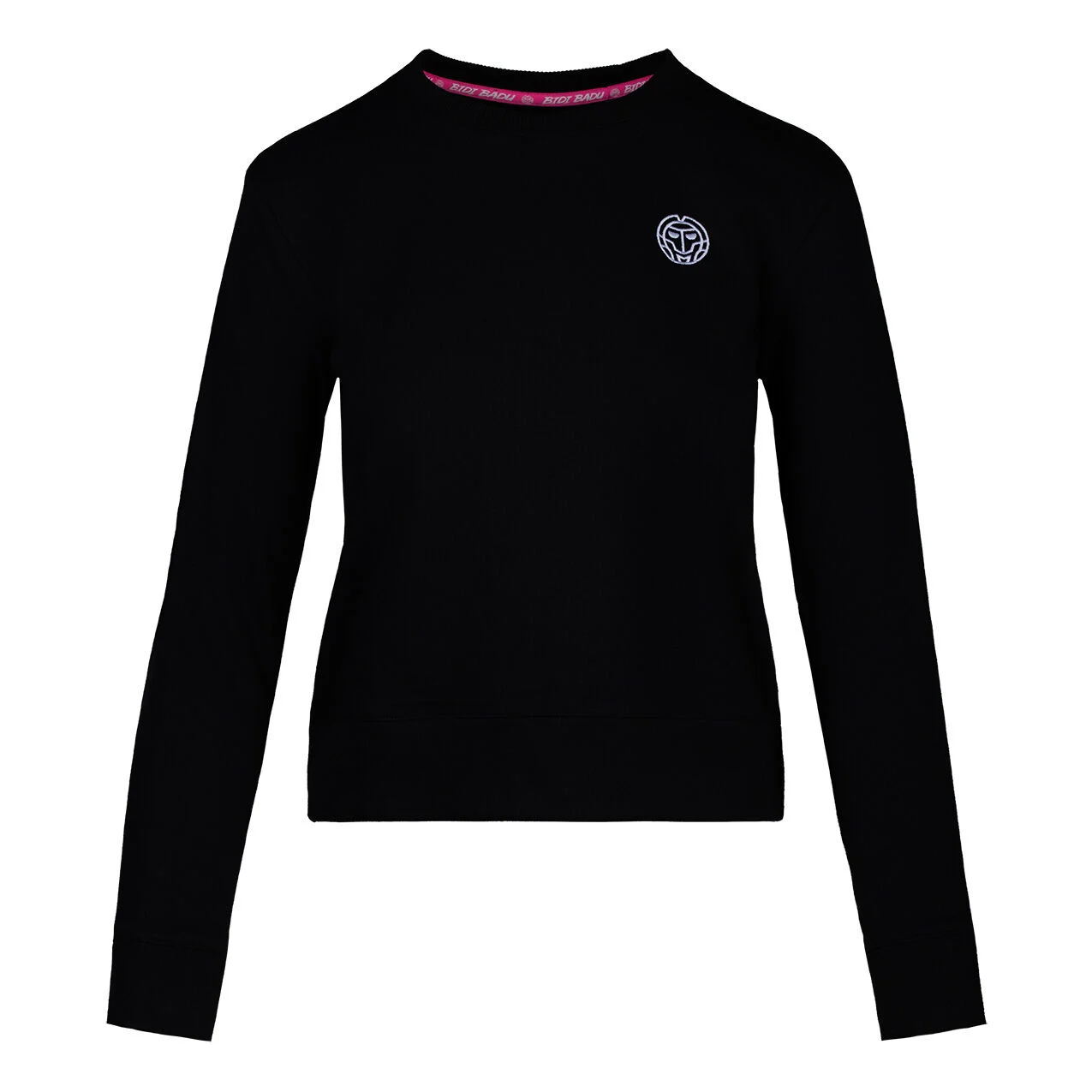 BIDI BADU Mirella Basic Crew Sweat-shirt Femmes - Noir , Blanc