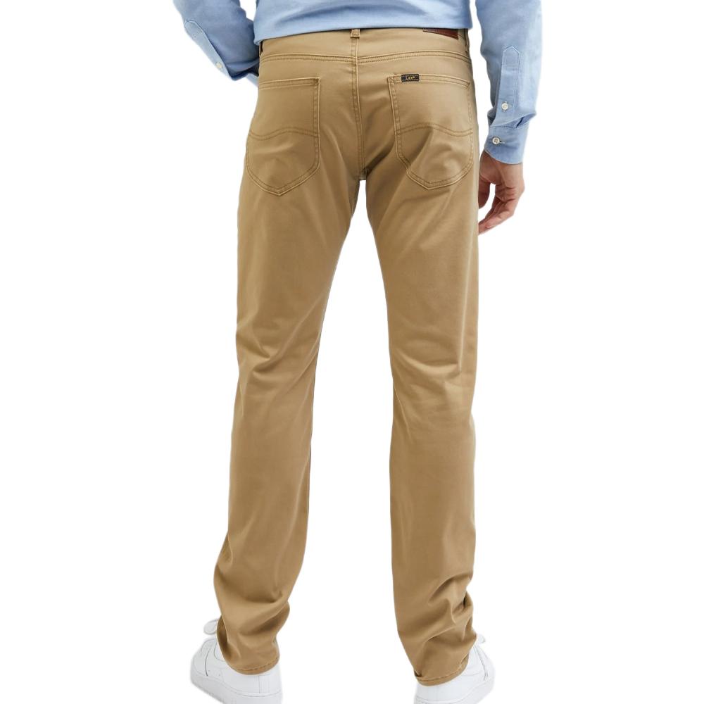 Lee Pantalon Slim Fit Beige Homme Lee Elbus