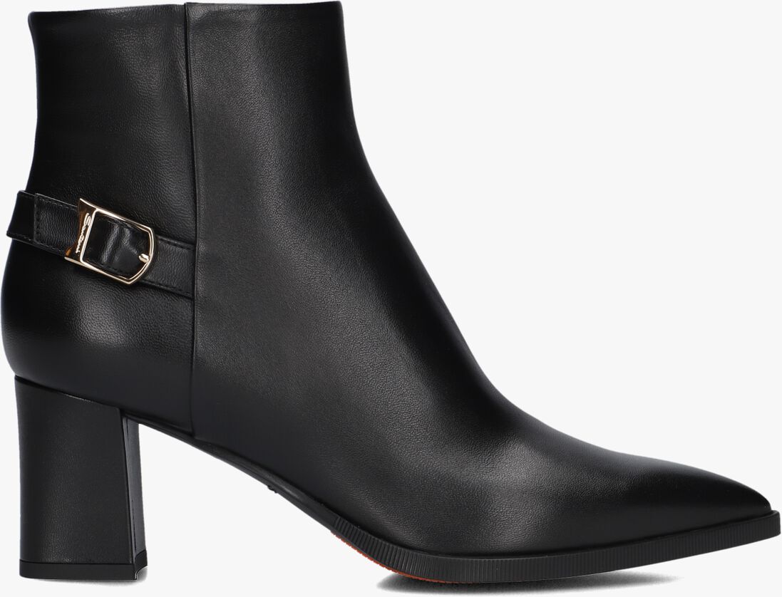 zwarte santoni enkellaarsjes 71846