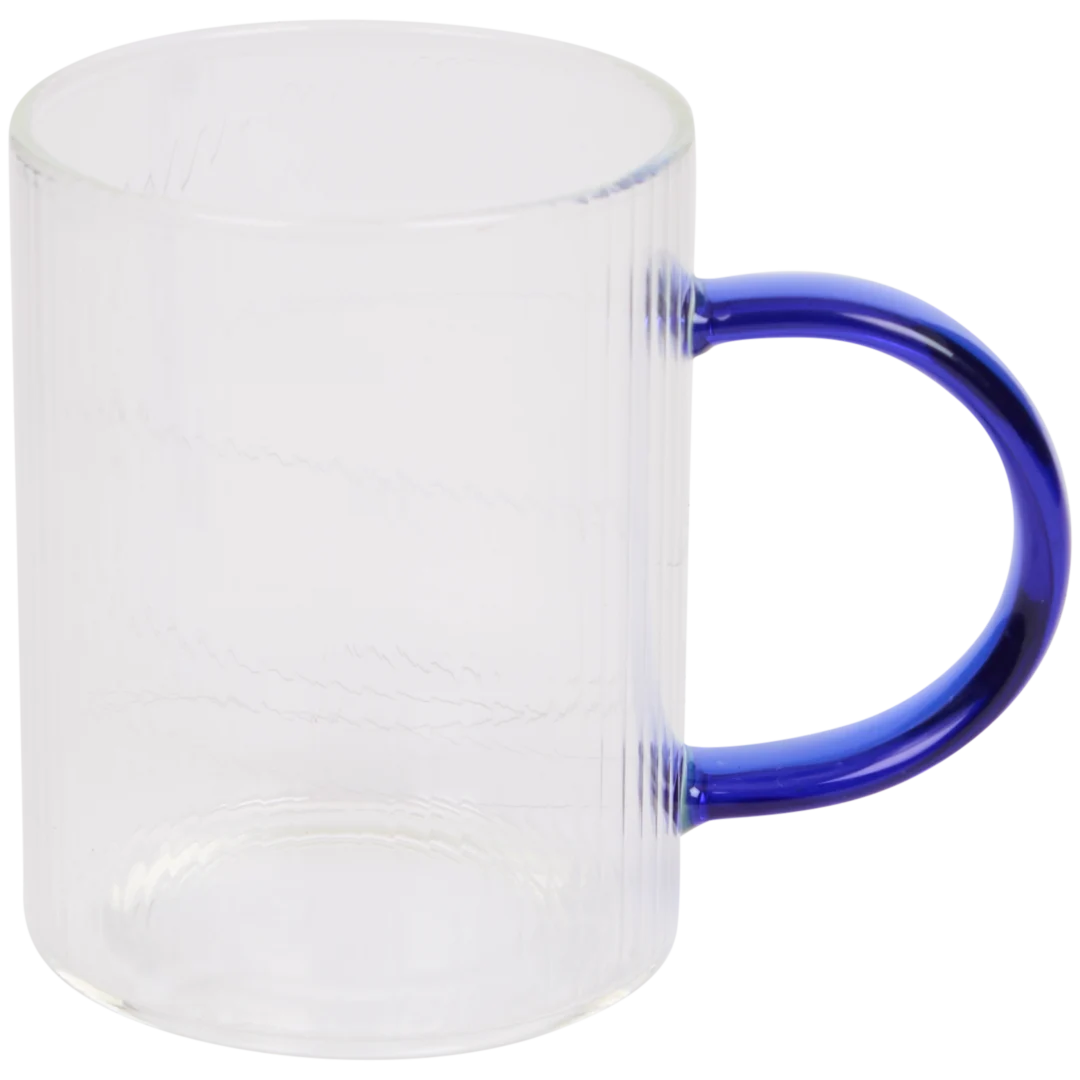 Theeglas met gekleurd oor Diverse kleuren