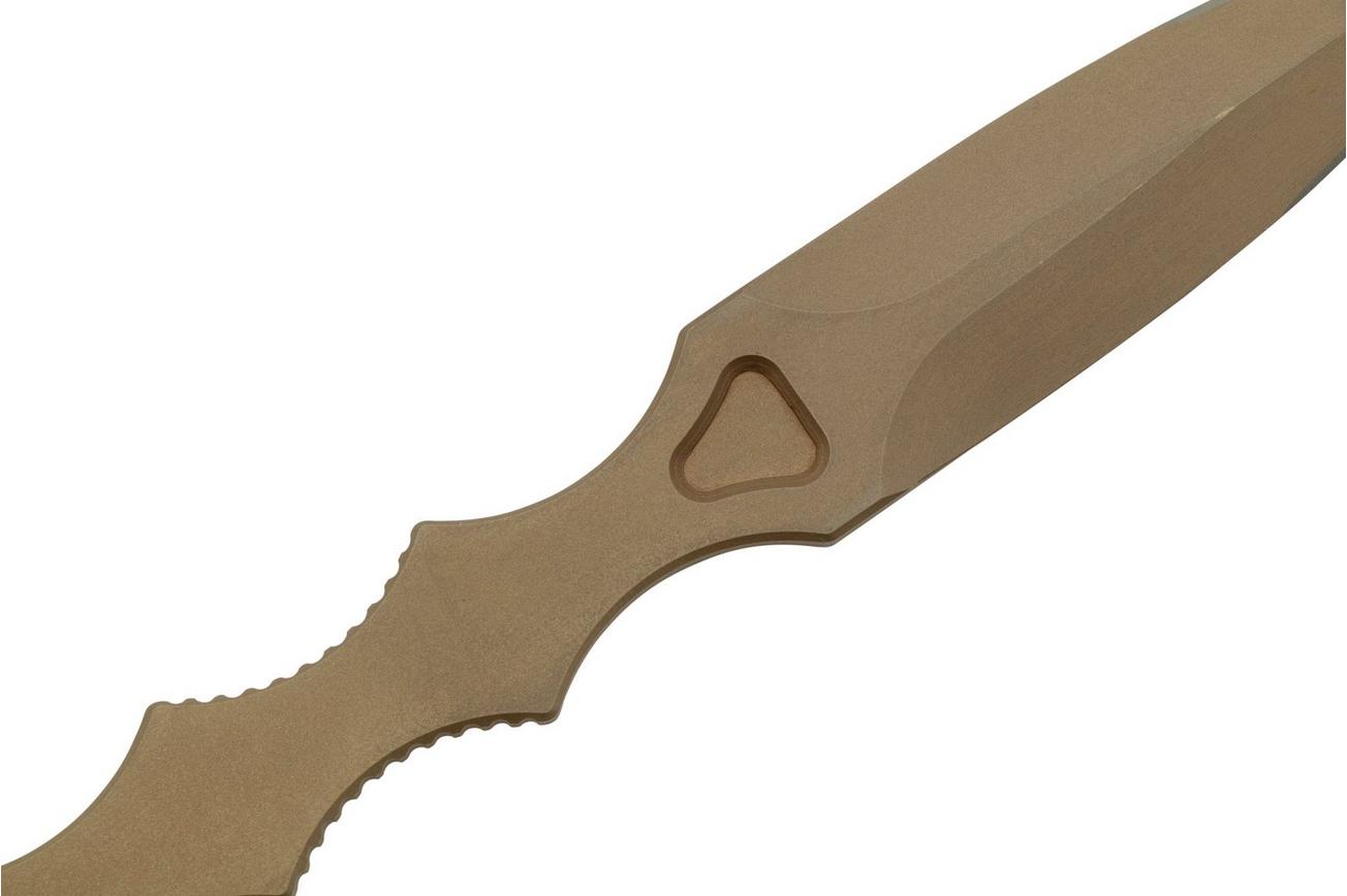 Spartan Blades CQB Tool SB9DE Flat Dark Earth, tactische dolk