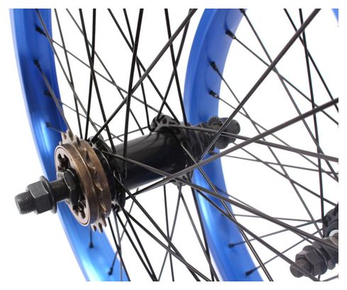 Jeu de Roues BMX CHRIS BÖHM 20 Pouces Bleu KHEbikes