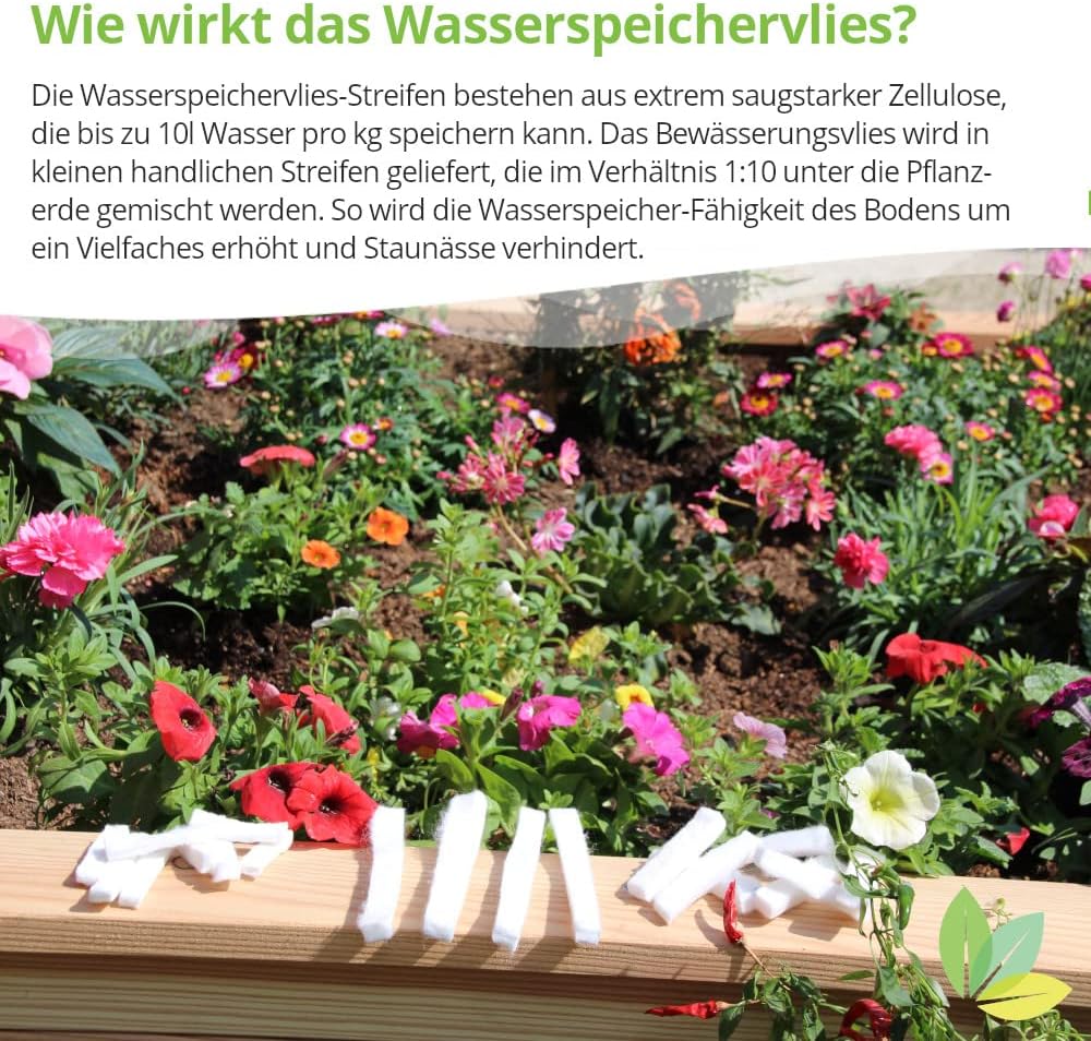 Kräuterspirale | 80cm x Ø 80cm | Grau | Kräuterschnecke | Pflanzspirale aus Kunststoff | modernes Design | Bausatz mit Vliesunterlage | inkl. 10 Liter TerraSponge Wasserspeichervlies