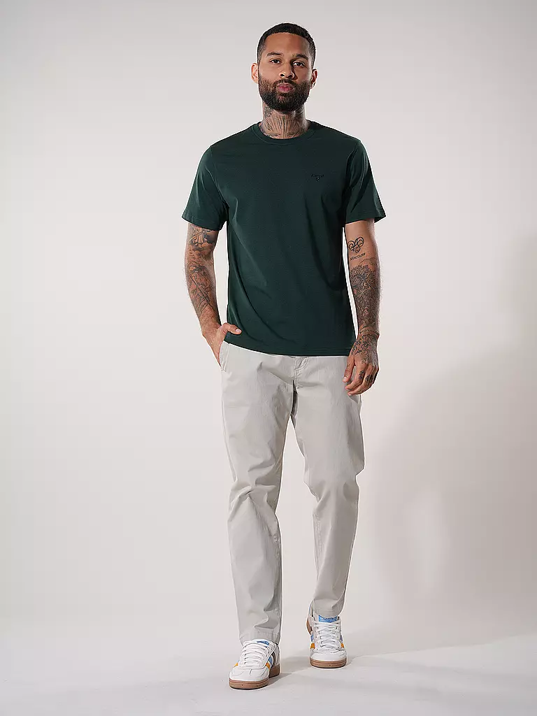 BARBOUR T-Shirt Regular Fit dunkelgrün