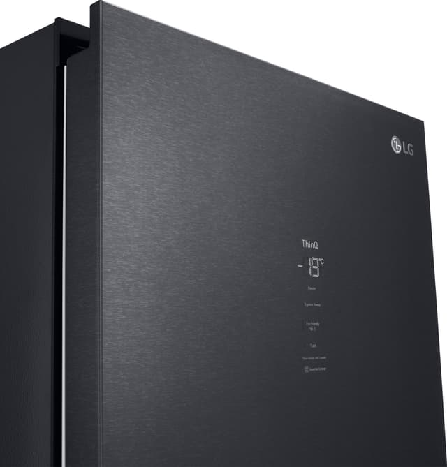 LG opretstående fryser GFM61MCCSF (matte black)