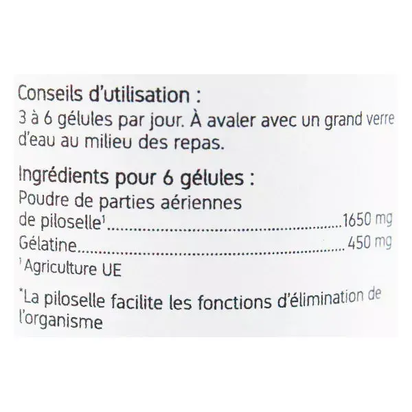 Nat & Form Original Piloselle 200 cápsulas