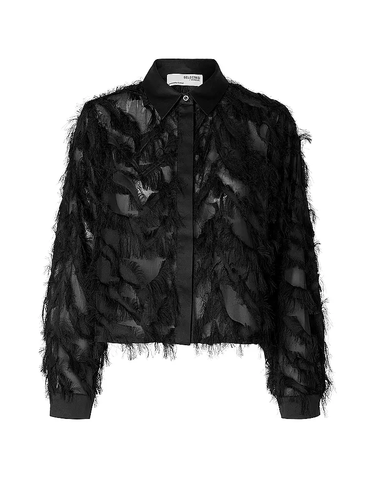 SELECTED FEMME Bluse SLFMYLINE schwarz