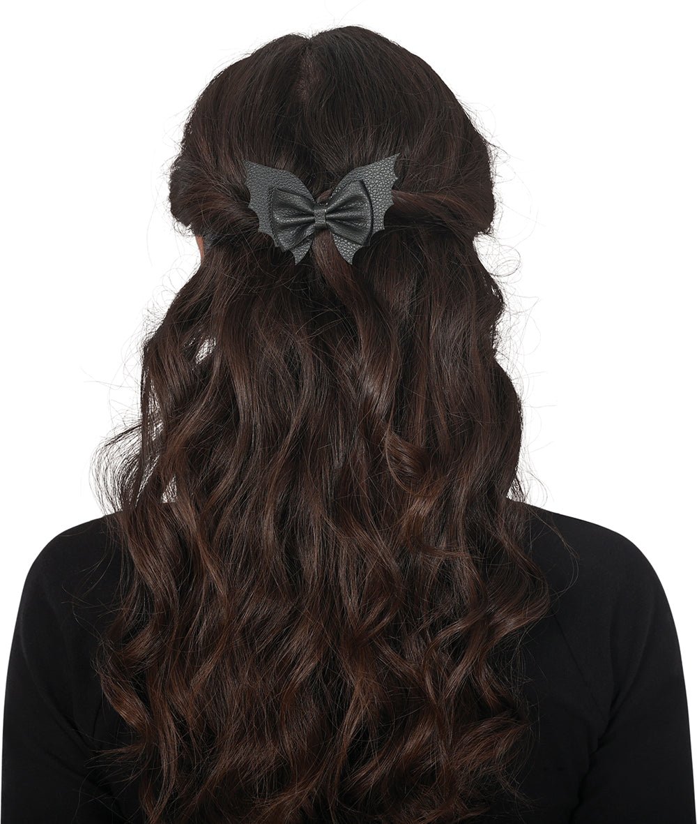 Vleermuis Haarclip 9cm 2st