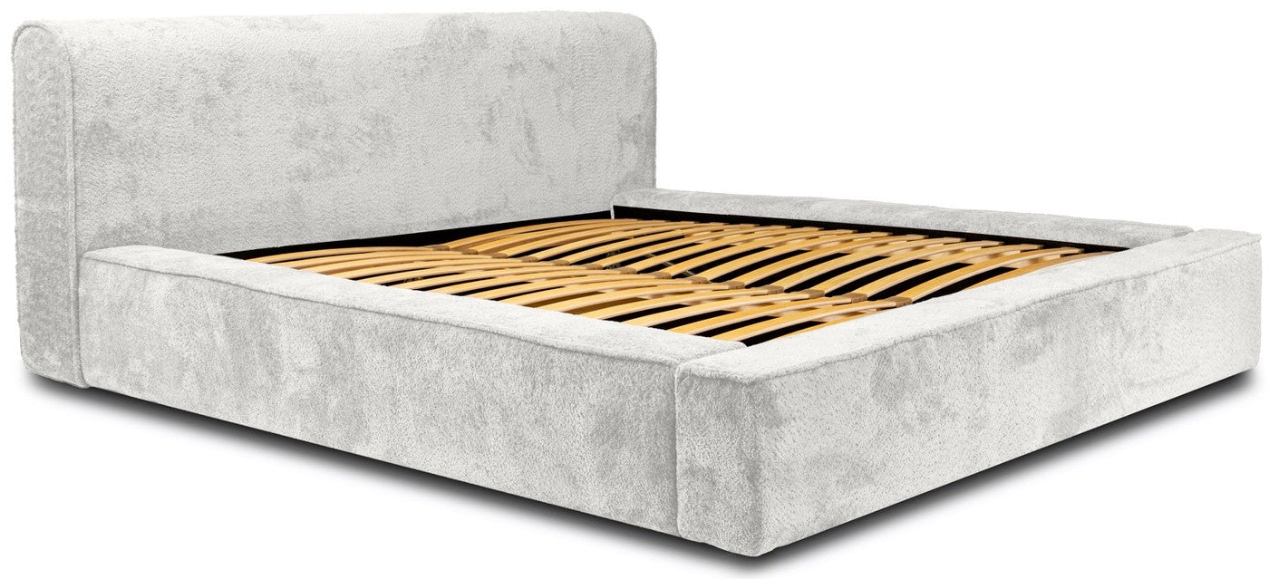 Trae Mobler Fatima 140 x 200 cm Gestoffeerd Bed Ivory