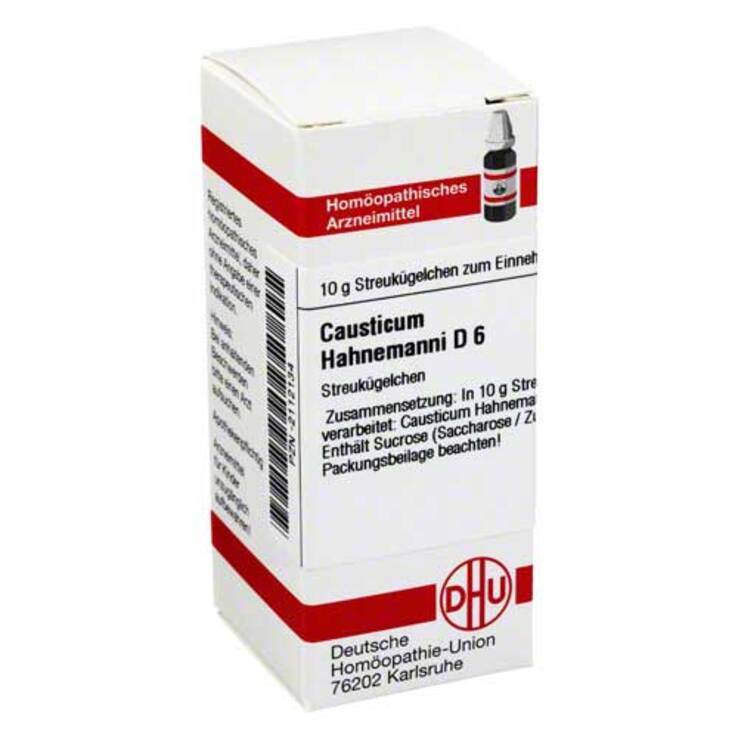 DHU Causticum Hahnemanni D 6 Globuli, 10 g