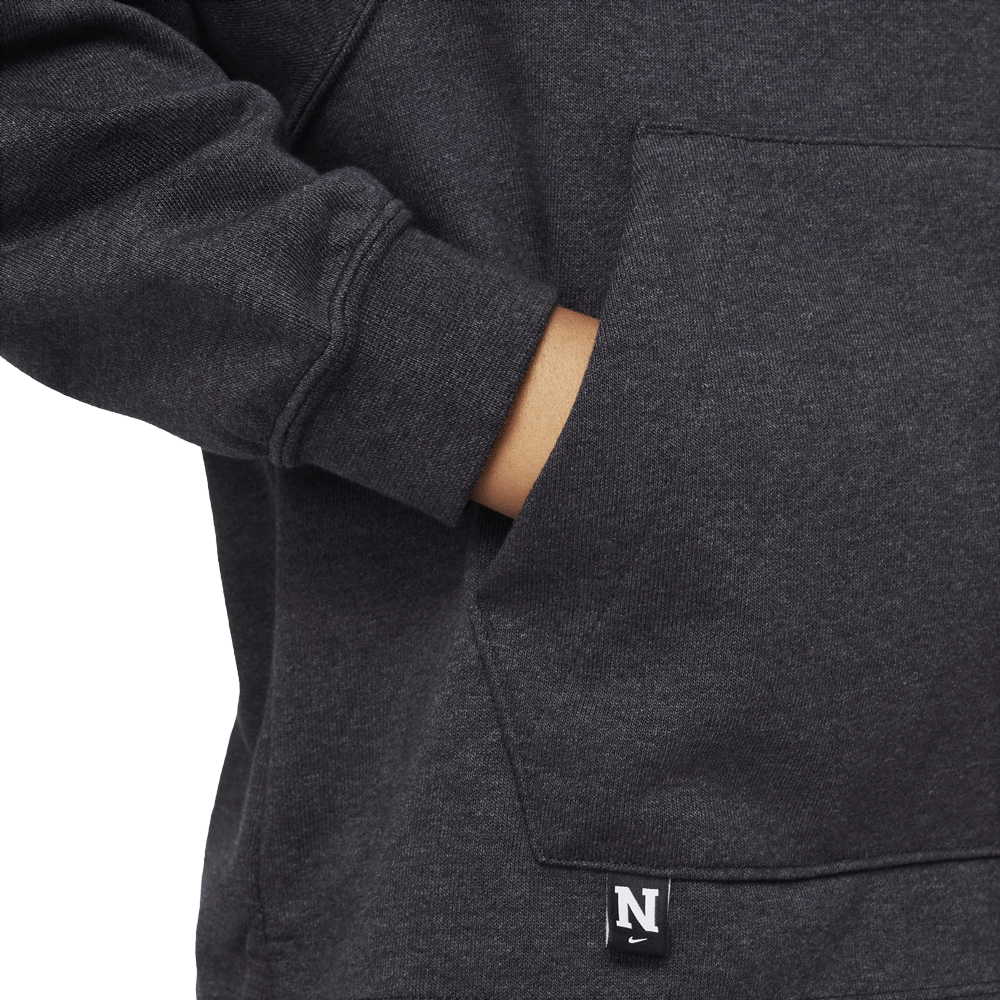 Nike Dri-Fit Athletics Fleece Sweatshirt Kinder schwarz