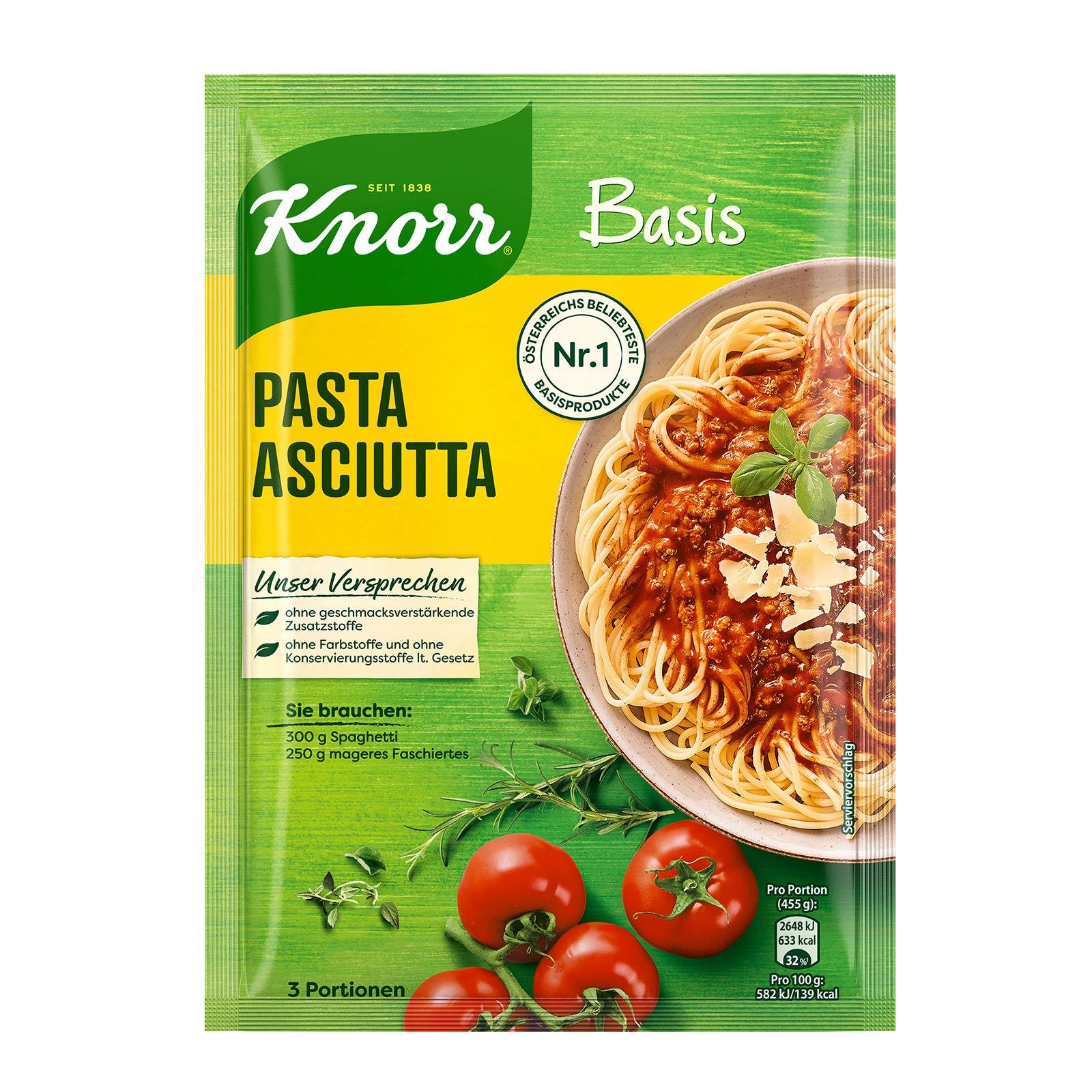 Knorr Basis für Pasta Asciutta